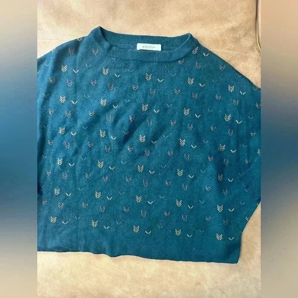Sessùn Sweet Arrow Thick Sweater Women’s Size Small - Picture 4 of 10